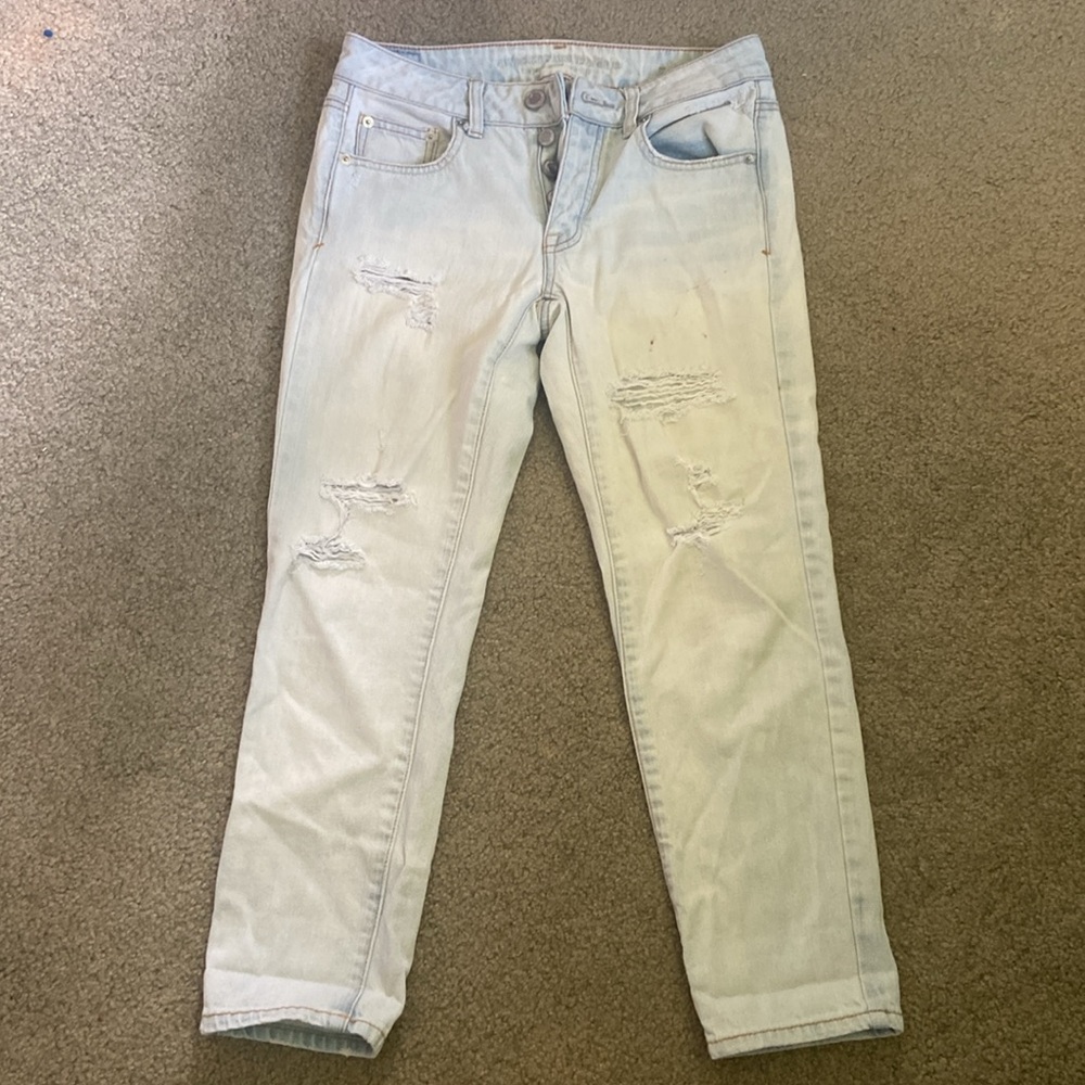American Eagle Boy Crop jeans
